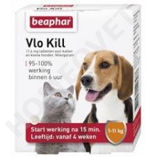 Beaphar Flea Kill +  small dogs and cats less than 11 kg (Nitenpyram)